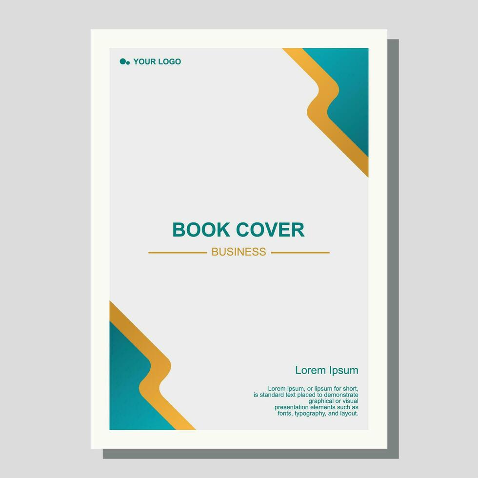 livre couverture modèle adapté pour affaires vecteur