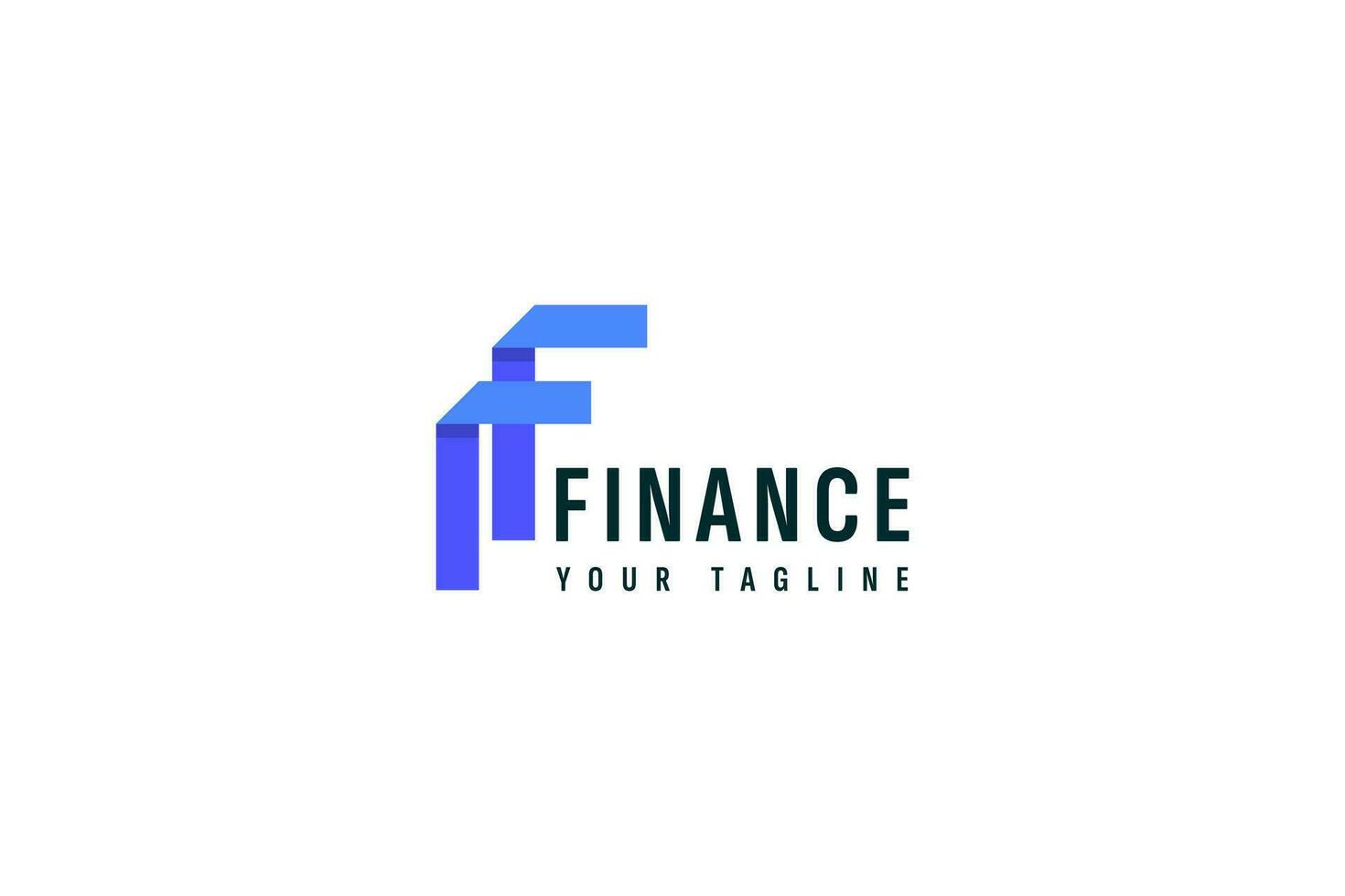 la finance logo vecteur icône illustration