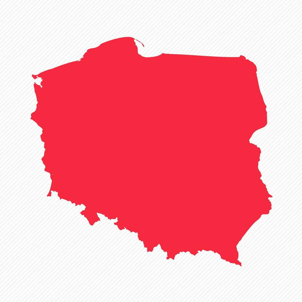 abstrait Pologne Facile carte Contexte vecteur