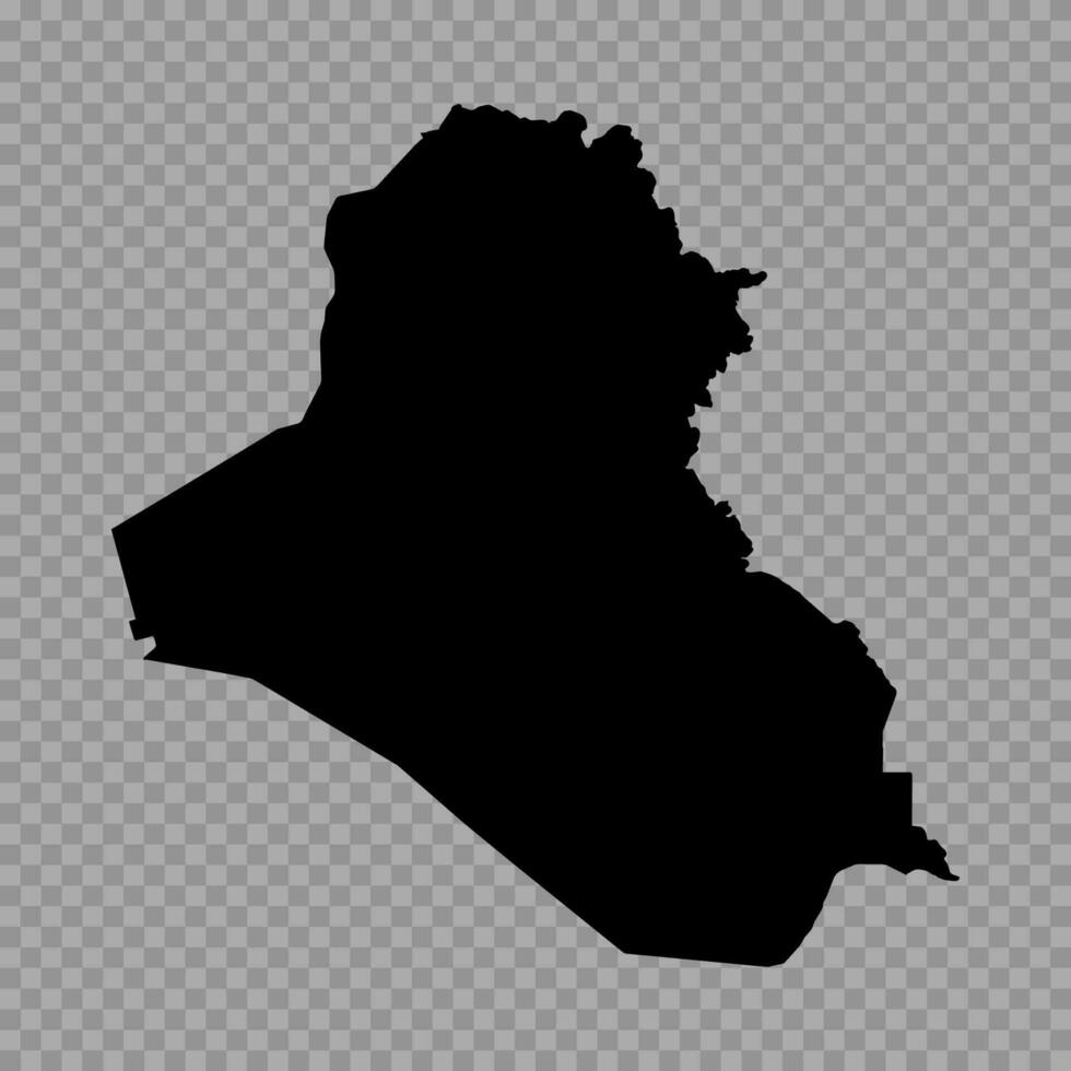 transparent Contexte Irak Facile carte vecteur