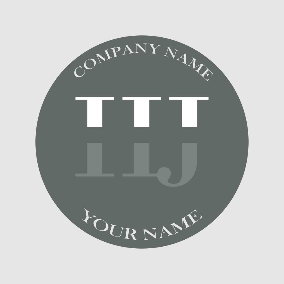 initiale hj logo lettre monogramme luxe main tiré vecteur