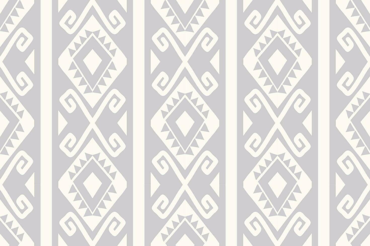 aztèque tribal rayures modèle. monochrome gris Couleur aztèque tribal géométrique dessin forme sans couture modèle. africain tribal modèle utilisation pour textile, fond d'écran, mural, tapis, tapis, coussin, etc. vecteur