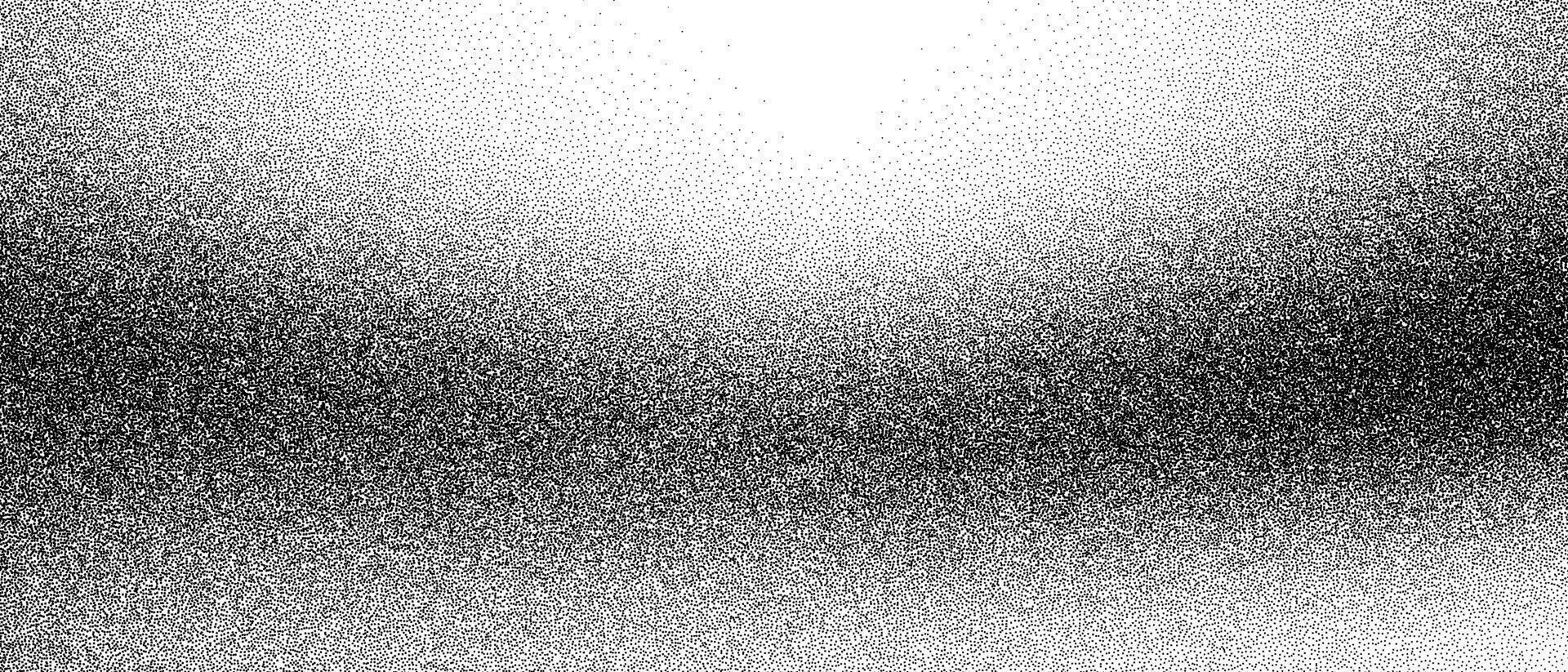 graveleux texture le sable sur transparent fond.monochrome bruit demi-teinte, grincer motif.vecteur isolé illustration vecteur