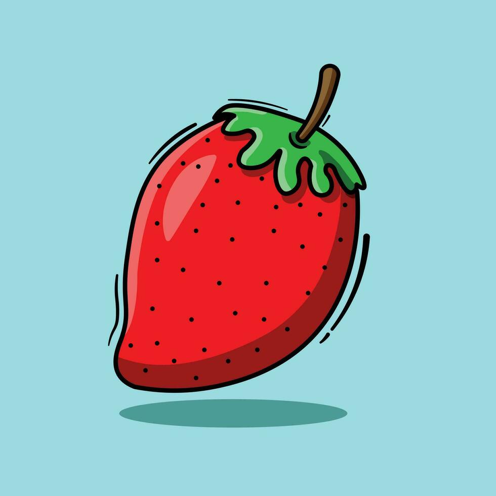 vecteur des illustrations de fraise