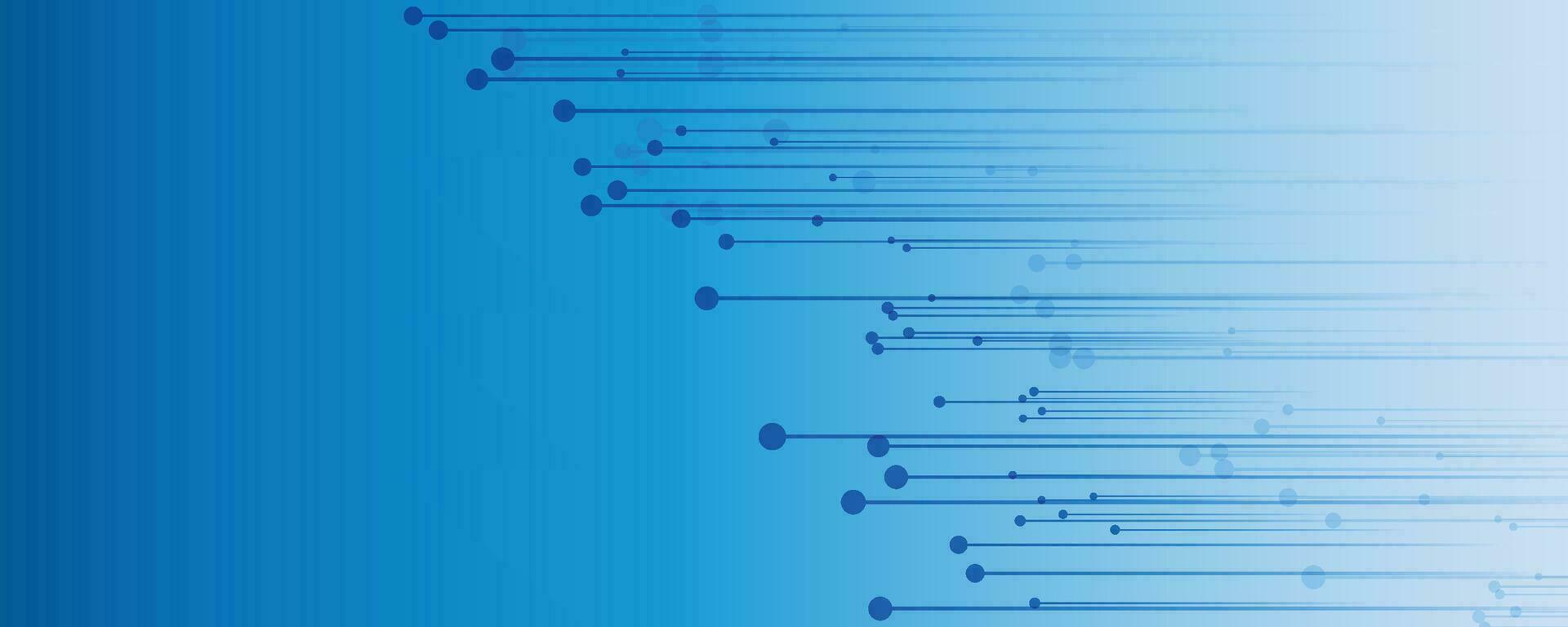 des lignes abstraites et des points relient l'arrière-plan. connexion technologique données numériques et concept de données volumineuses. vecteur