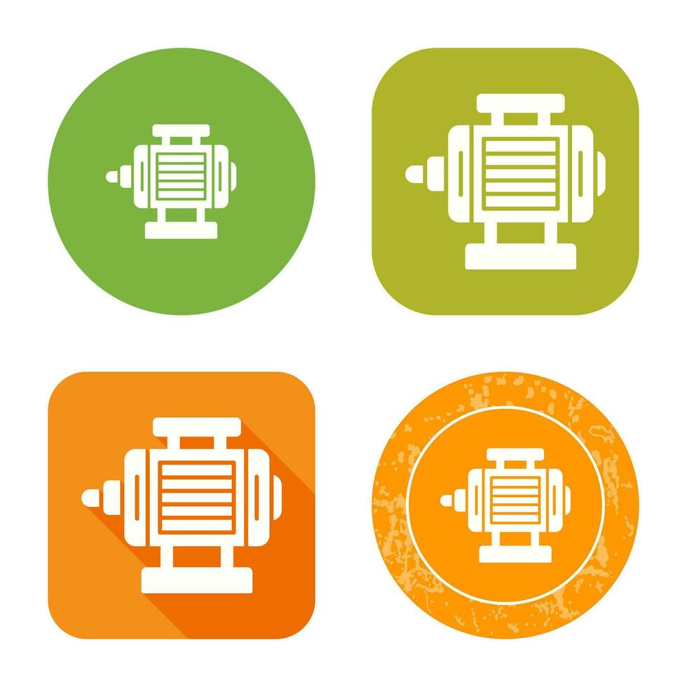 icône de vecteur de moteur électrique