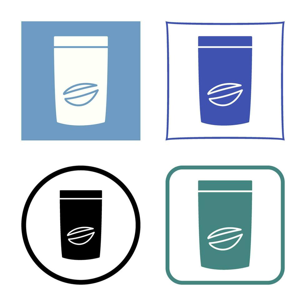 icône de vecteur de sac de café