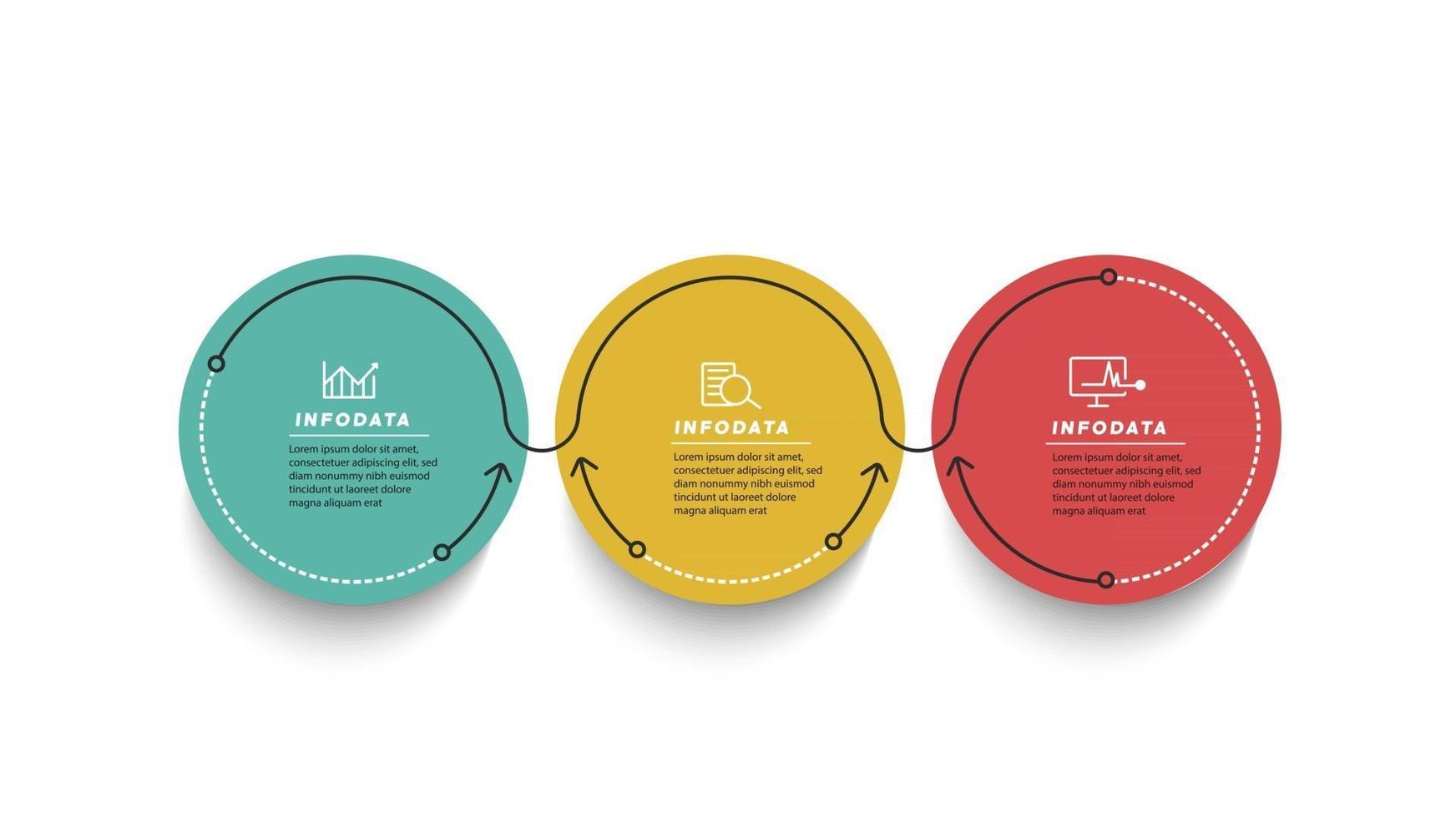 éléments de conception d'infographie d'entreprise graphique de marketing d'infochart moderne et diagrammes à barres de graphiques vecteur