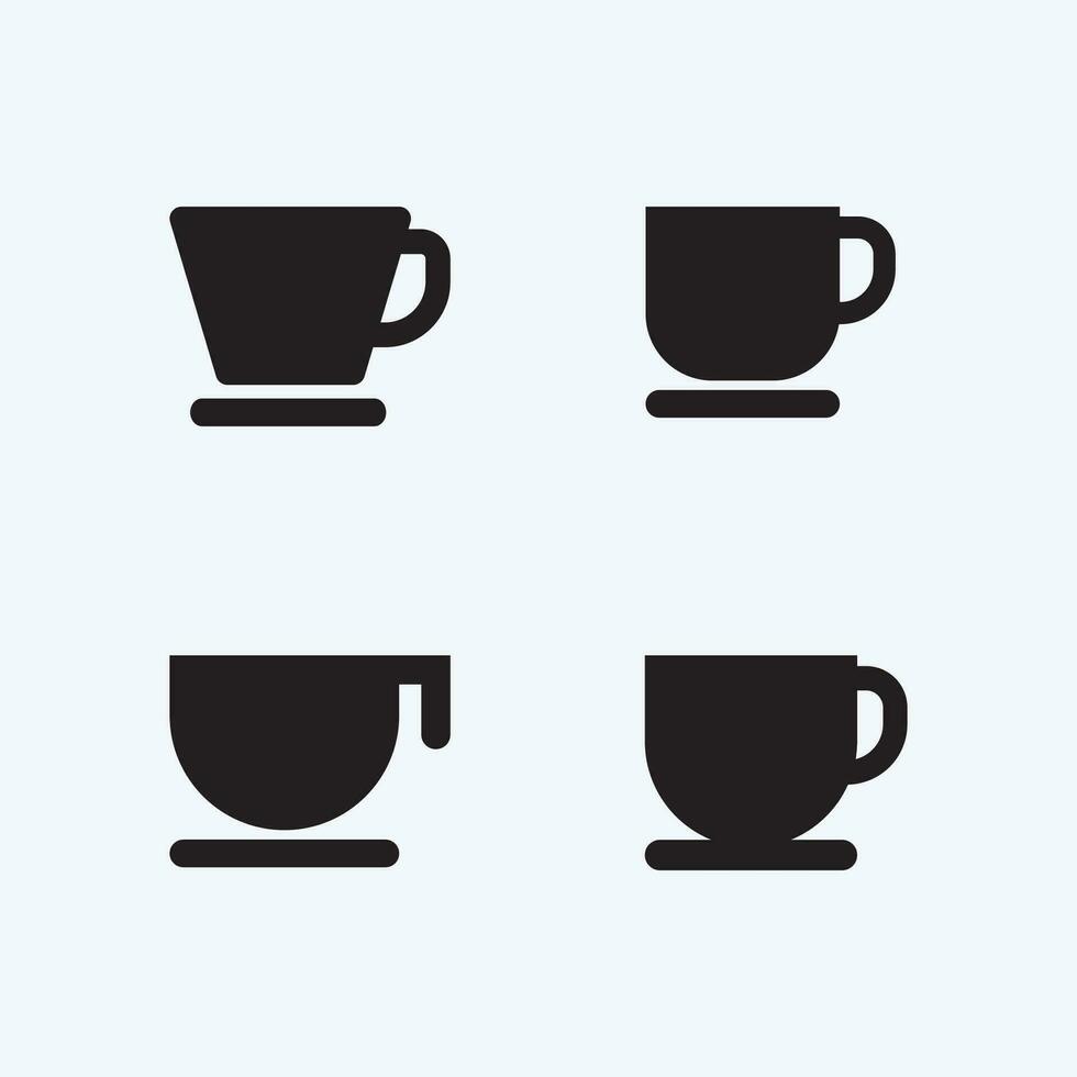 modèle de logo de tasse à café vecteur