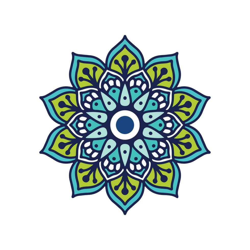 circulaire modèle dans forme de mandala. Oriental modèle, vecteur illustration. Islam, arabe, Indien, turc, Pakistan, Chinois, ottoman motifs