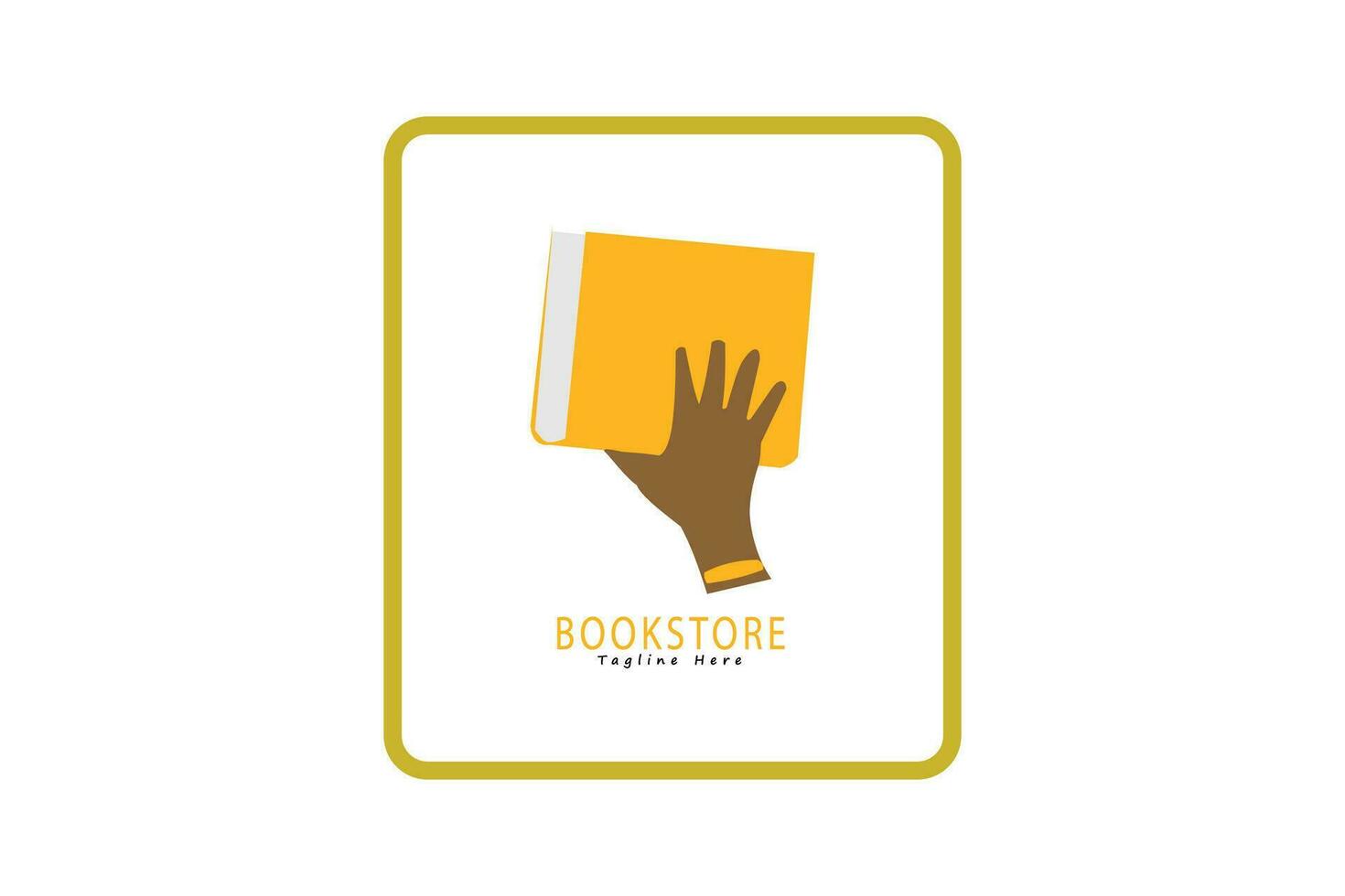 livre logo avec eps dix contour image, adapté pour utilisation pour librairies et logos vecteur
