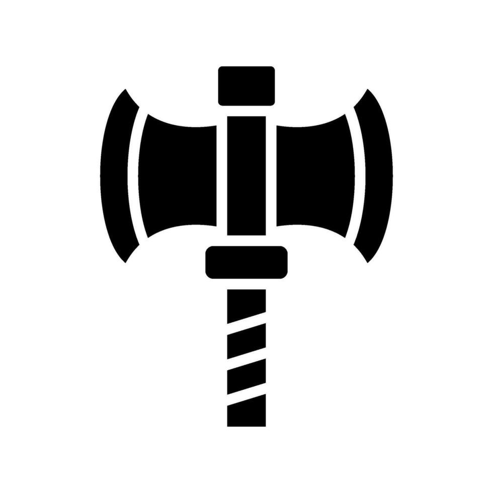 hache icône vecteur symbole conception illustration