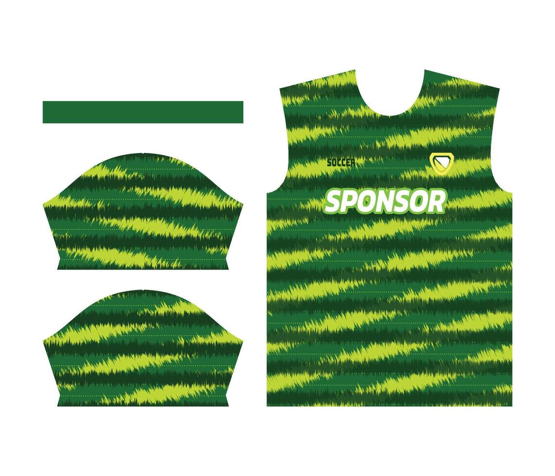 Football football Jersey conception pour sublimation ou football Football Jersey conception vecteur