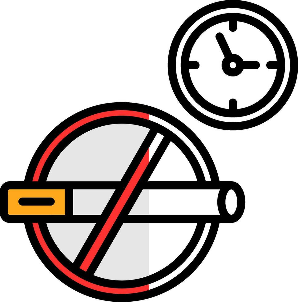 conception d'icône de vecteur de temps