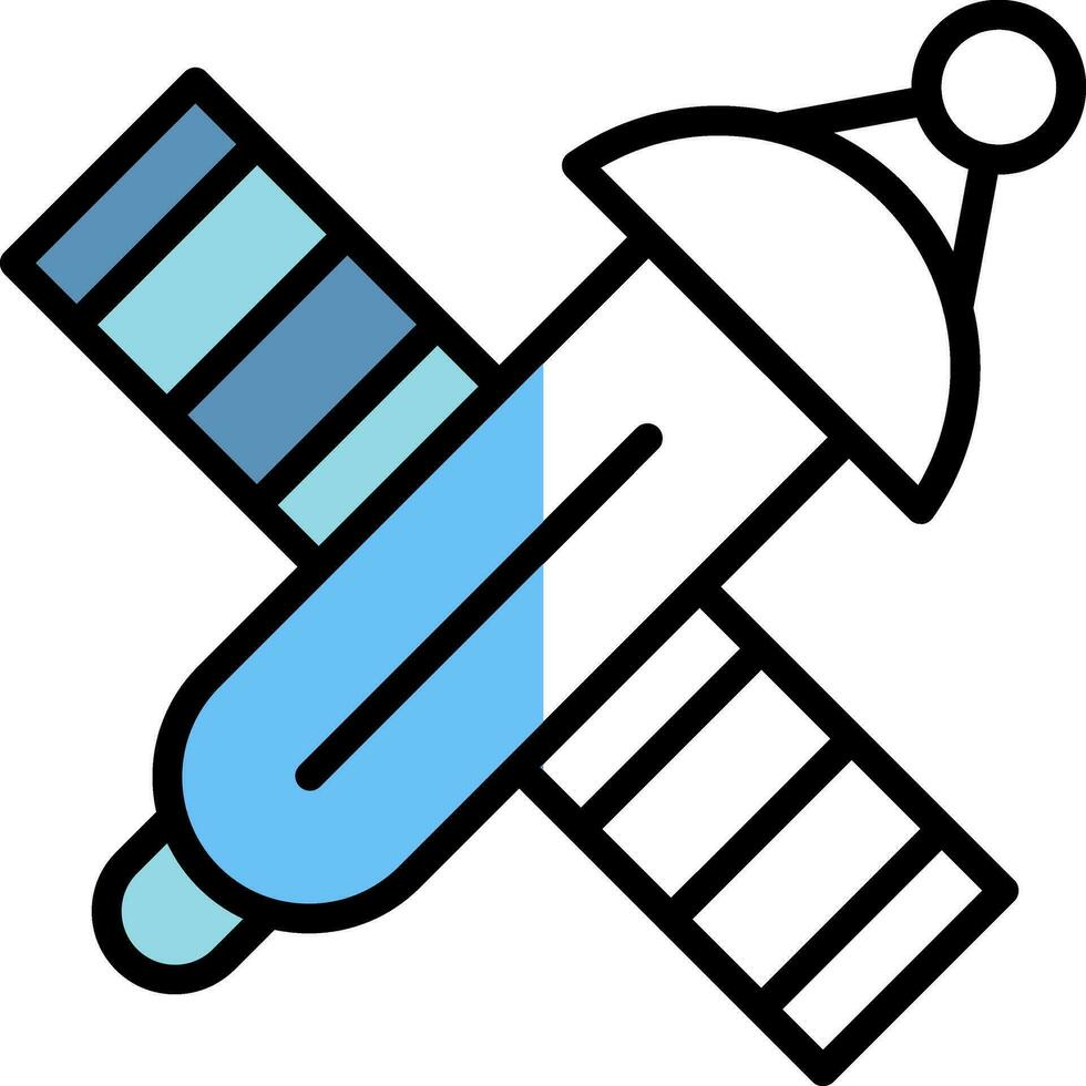 conception d'icône de vecteur satellite