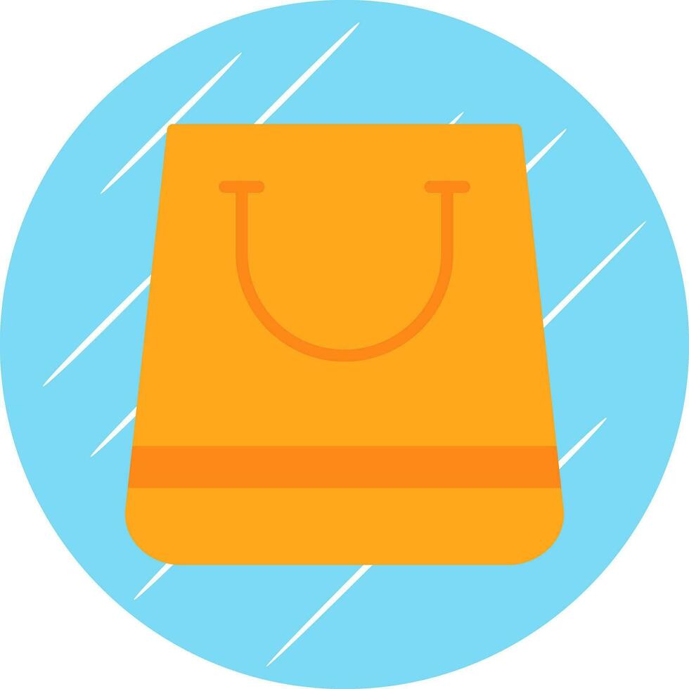 conception d'icône de vecteur de sac à provisions