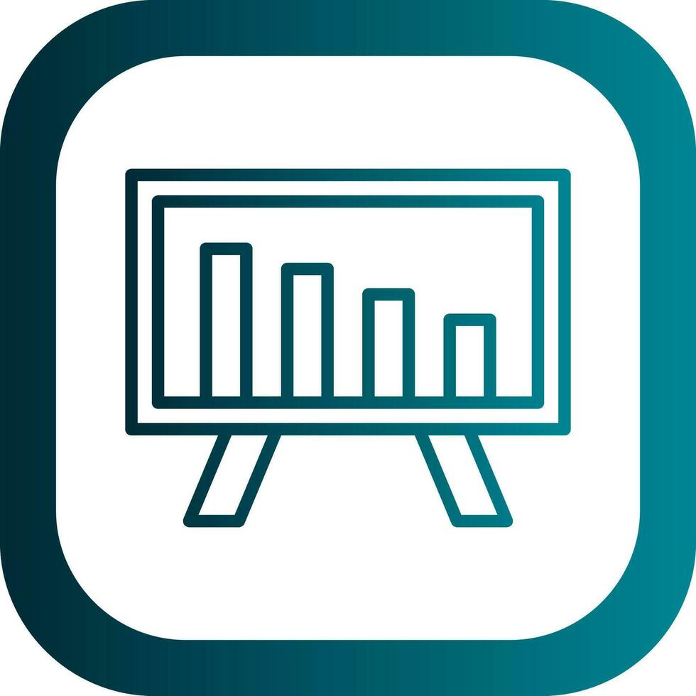 conception d'icône de vecteur de statistiques