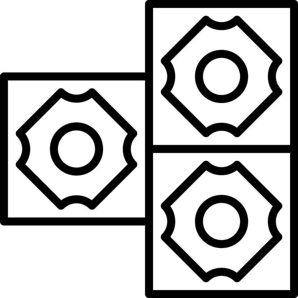 conception d'icône de vecteur de tuiles