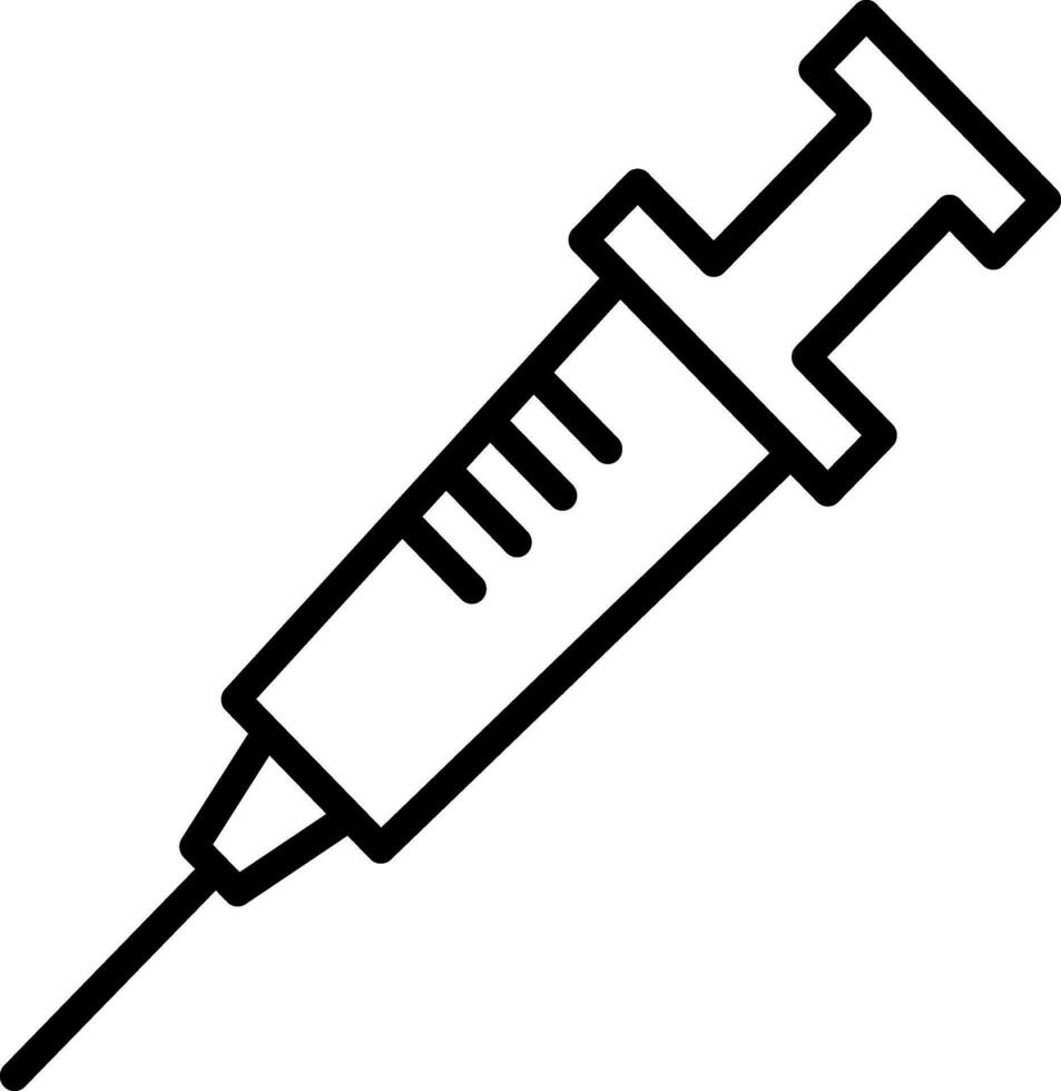 conception d'icône de vecteur d'injection