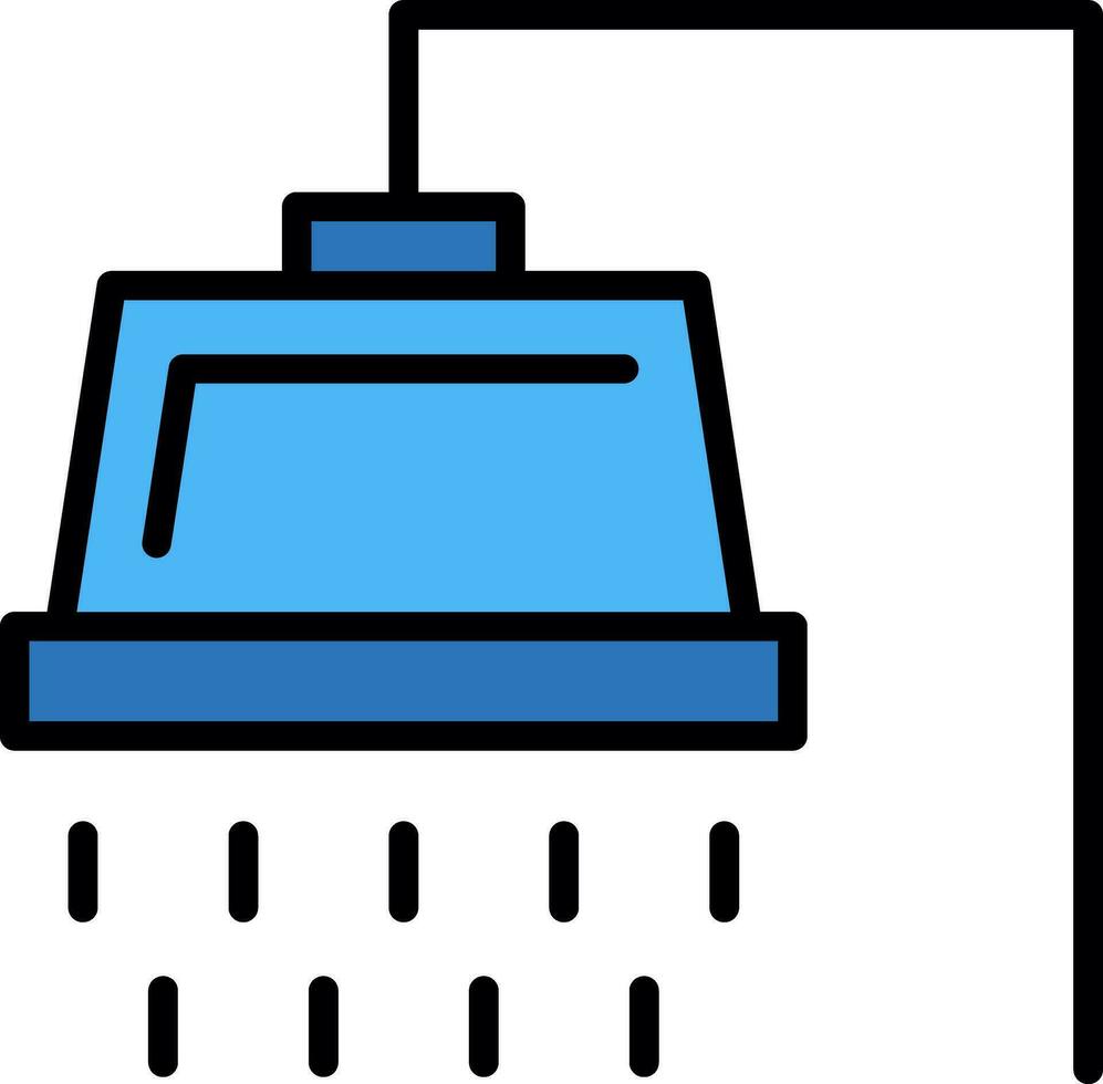 conception d'icône de vecteur de douche