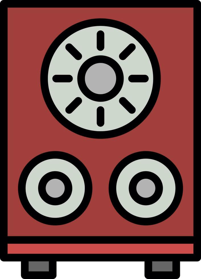 conception d'icône de vecteur de haut-parleur