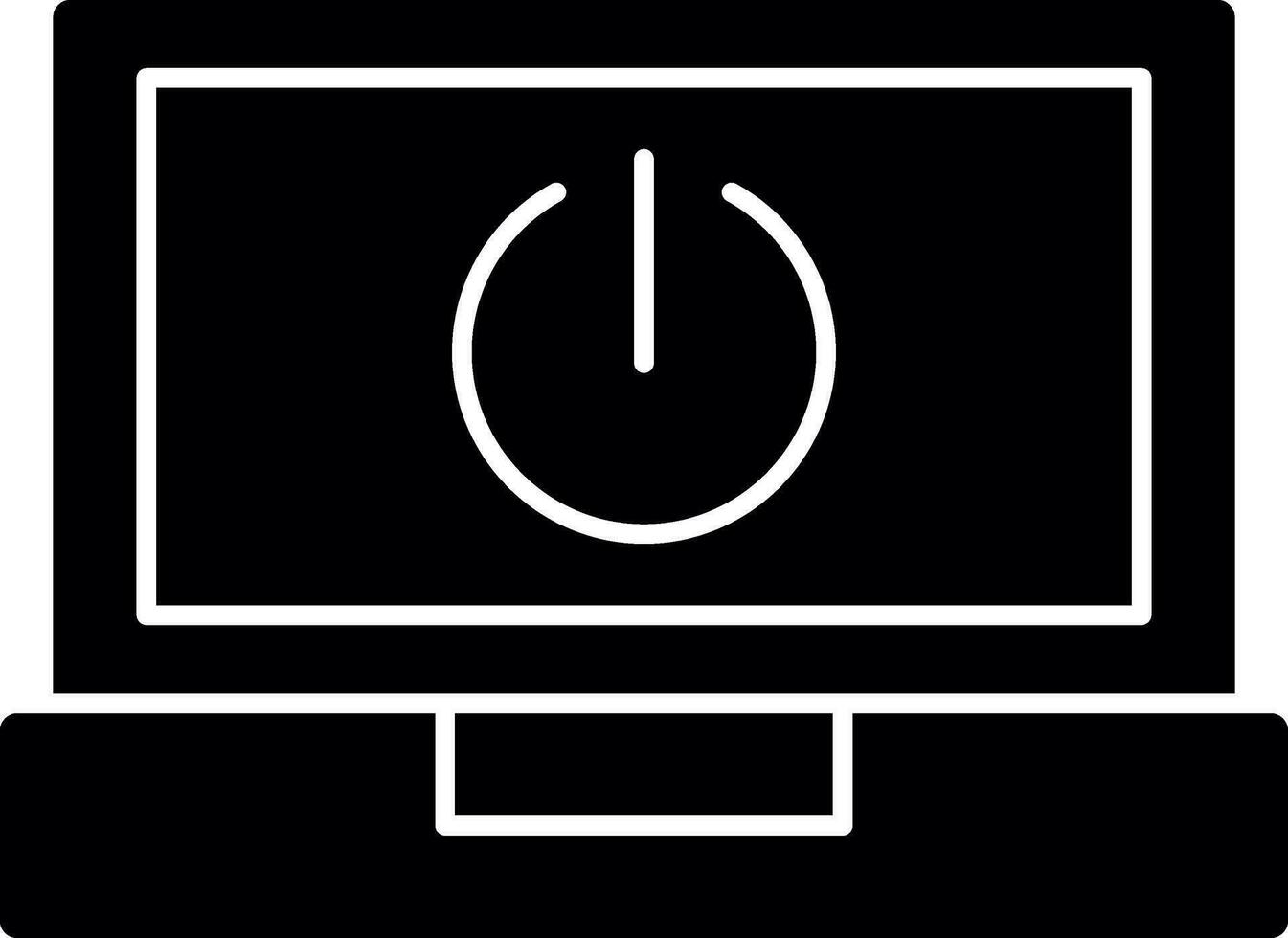 conception d'icône de vecteur de bouton d'alimentation