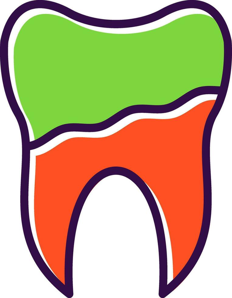 odontologie vecteur icône conception