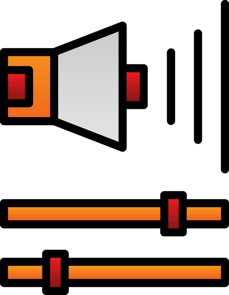 conception d'icône de vecteur de volume