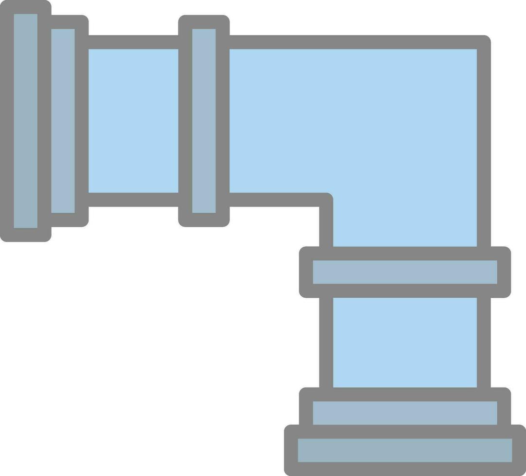 conception d'icônes vectorielles de tuyaux vecteur