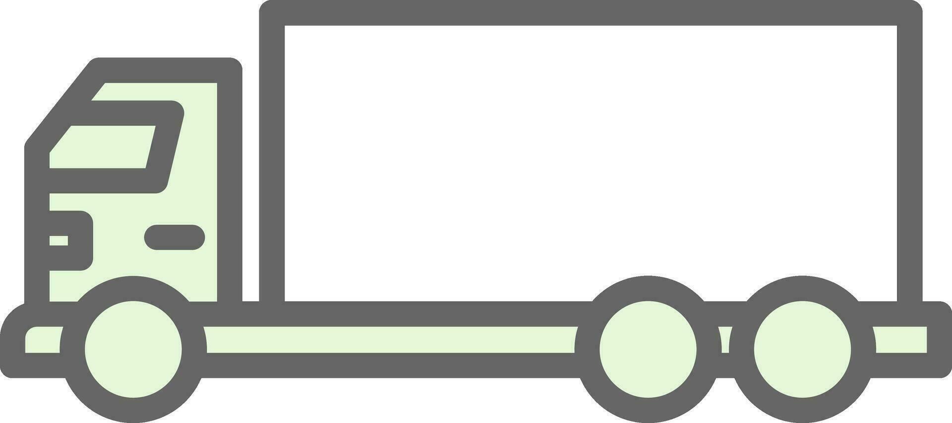 conception d'icône de vecteur de camion