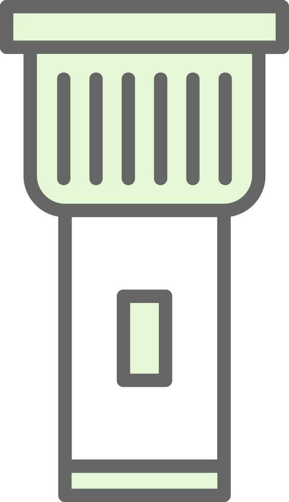conception d'icône de vecteur de torche