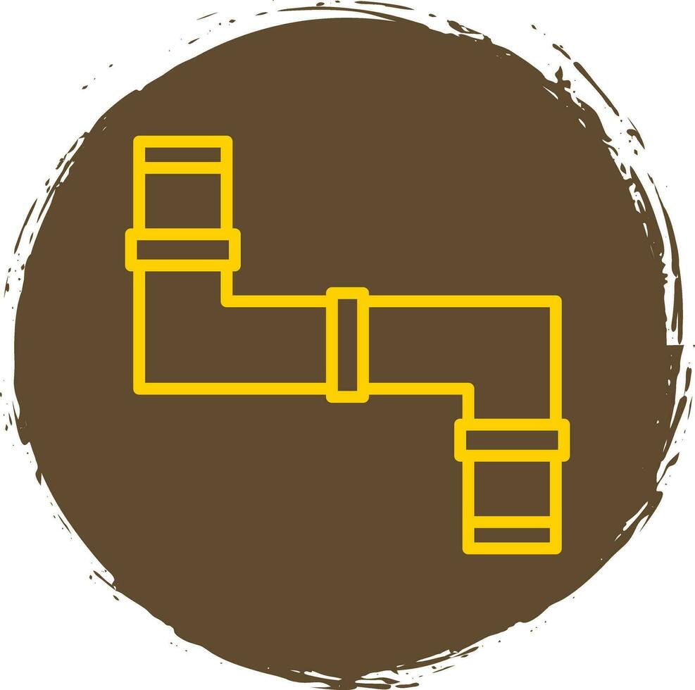 conception d'icône de vecteur de tuyau