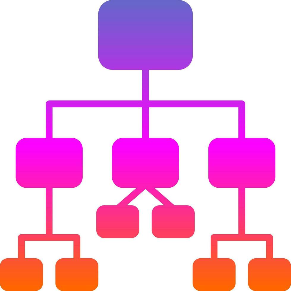 conception d'icône de vecteur d'organisation