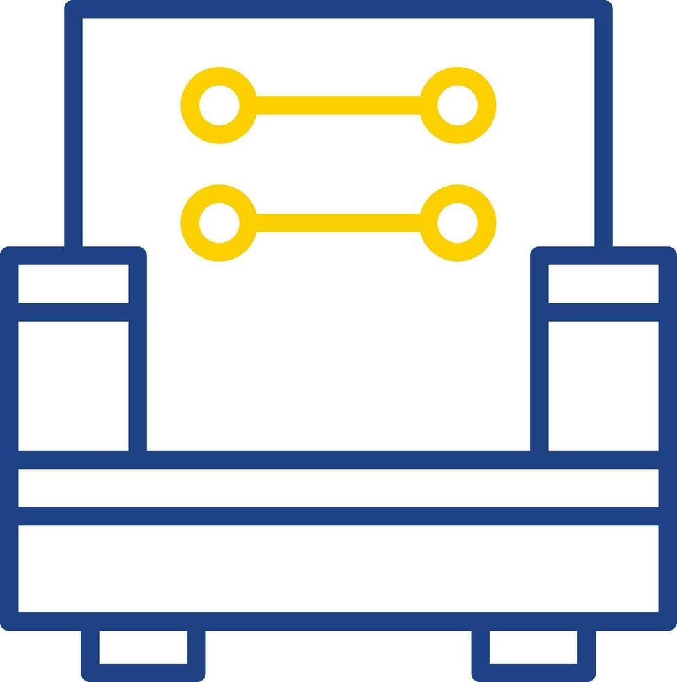 conception d'icône vecteur fauteuil