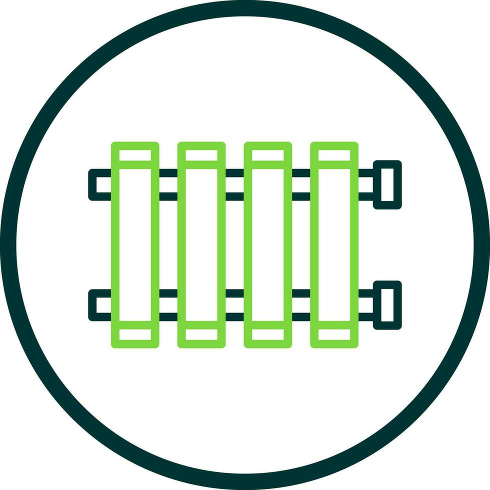 conception d'icône de vecteur de radiateur