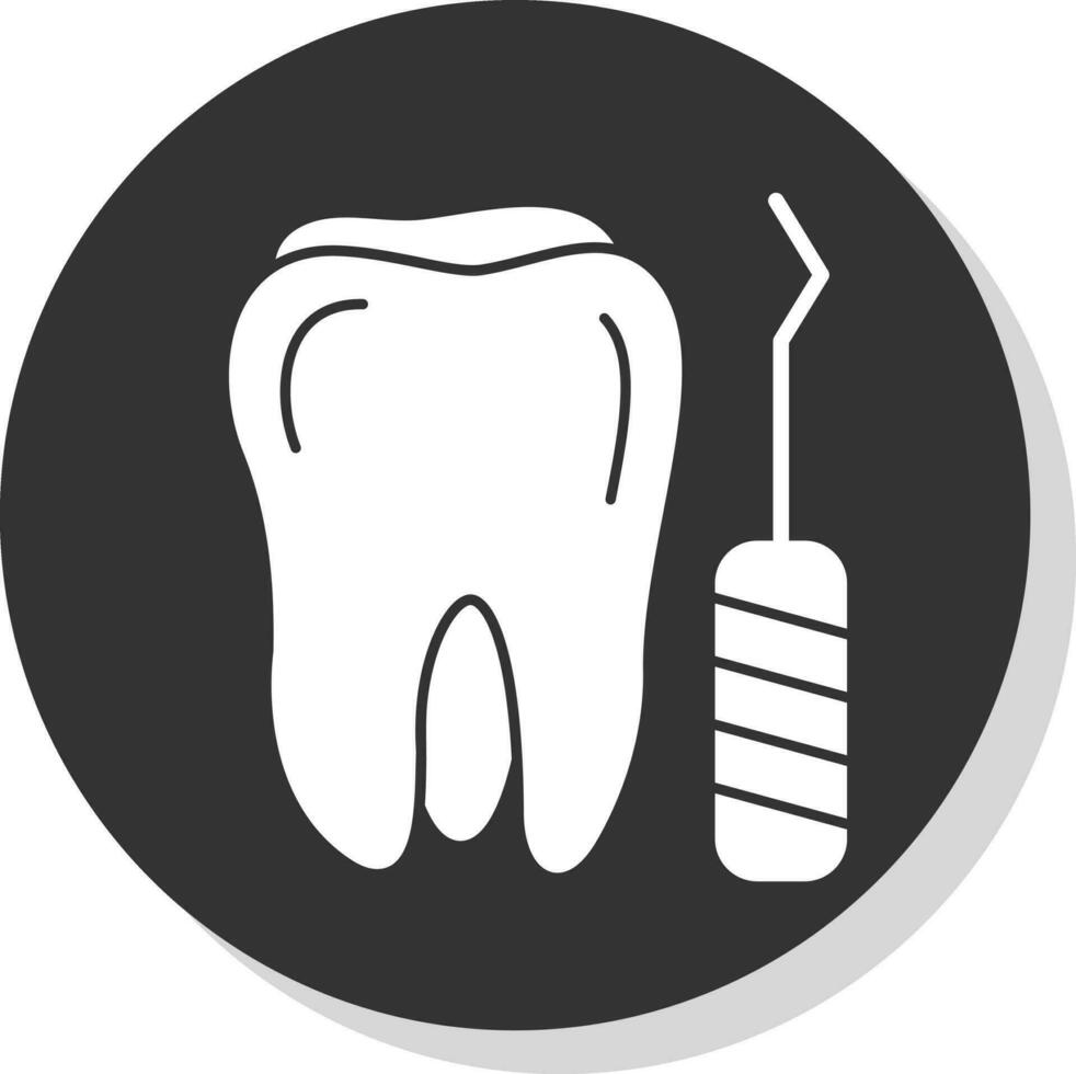 conception d'icône de vecteur de dentiste