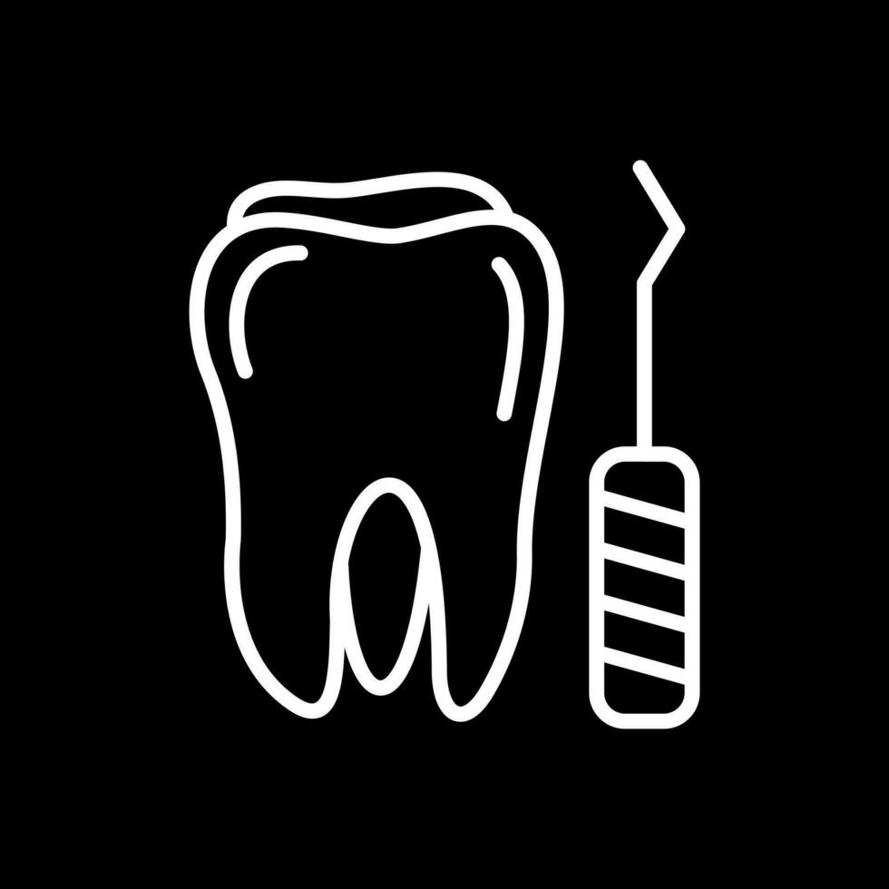 conception d'icône de vecteur de dentiste