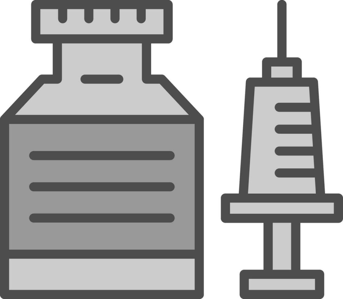 conception d'icône de vecteur de vaccination