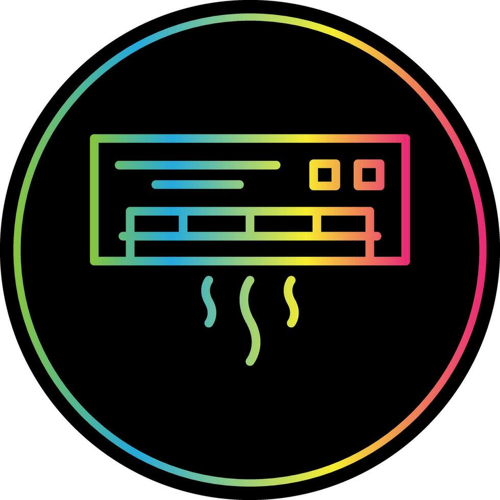 conception d'icône de vecteur de climatiseur