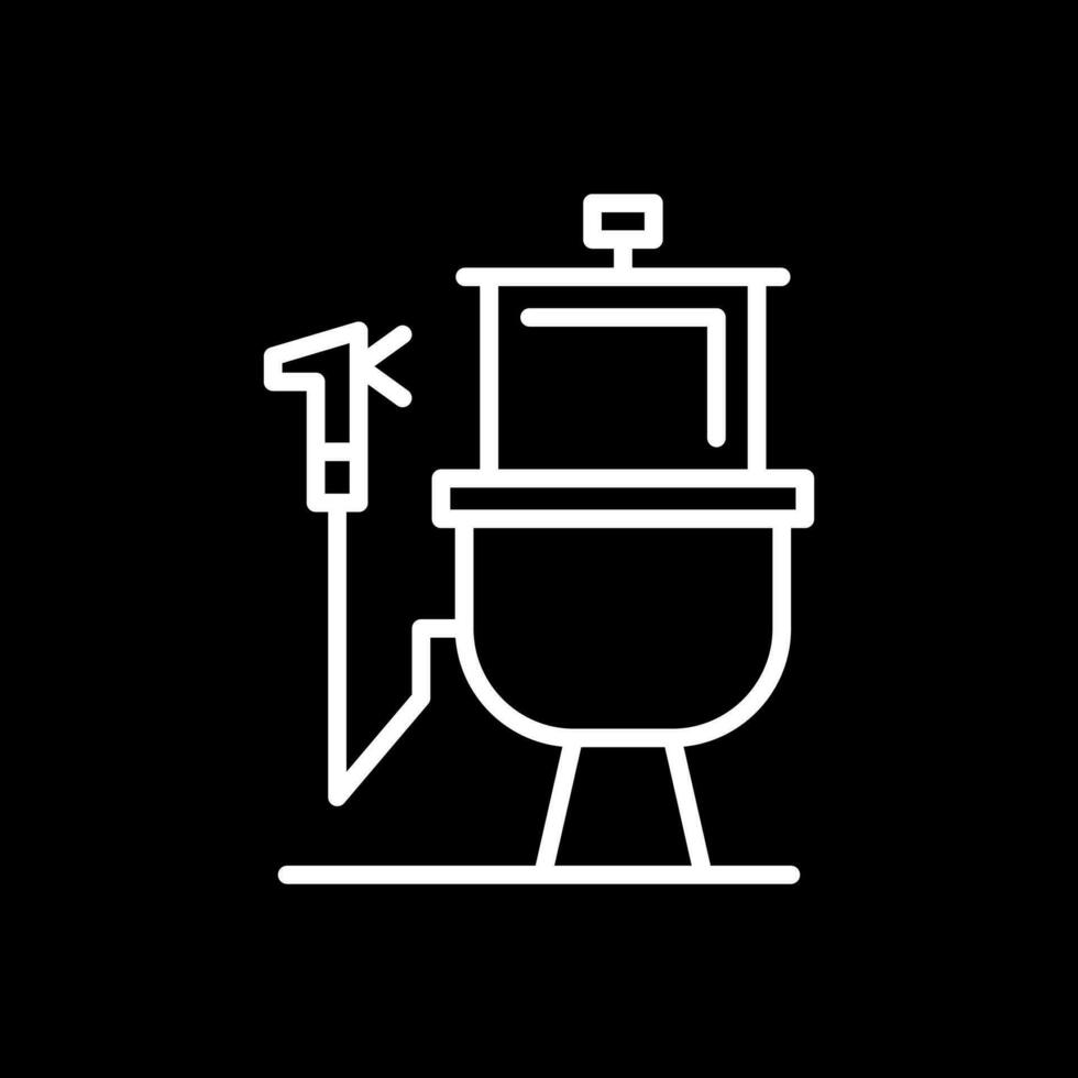 conception d'icône de vecteur de salle de bain