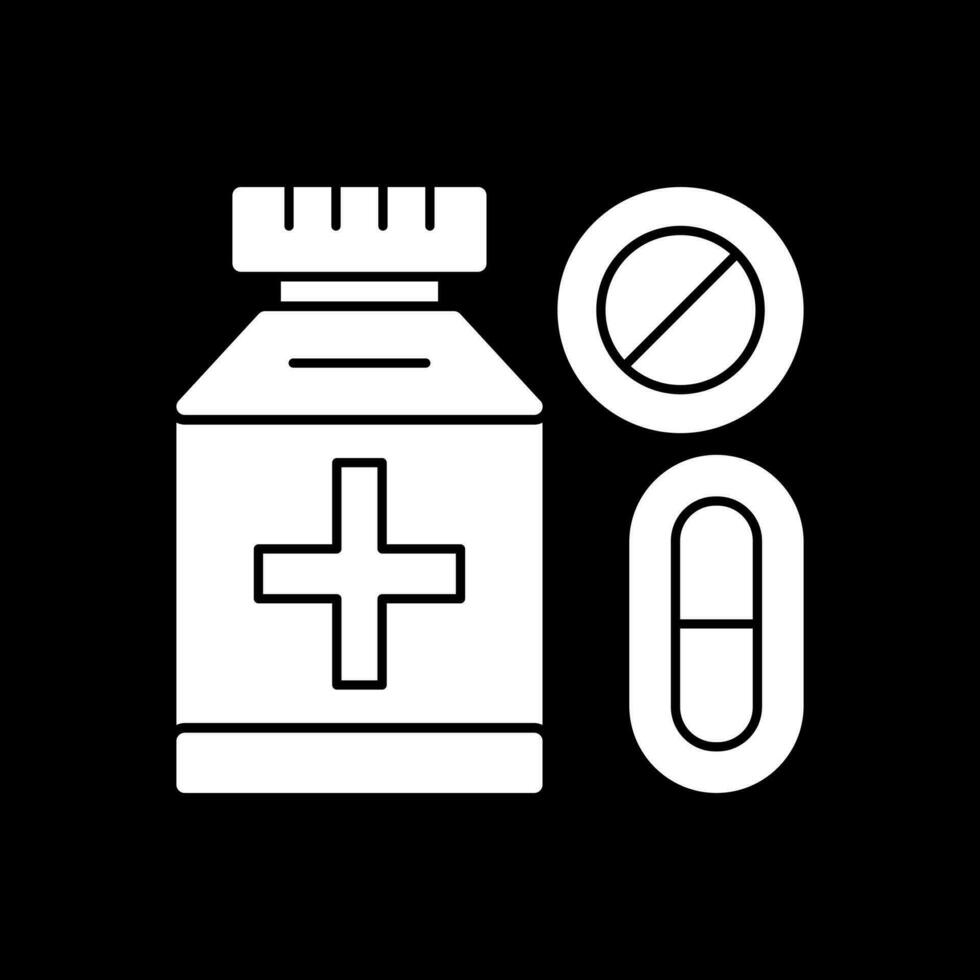 conception d'icône de vecteur de médecine