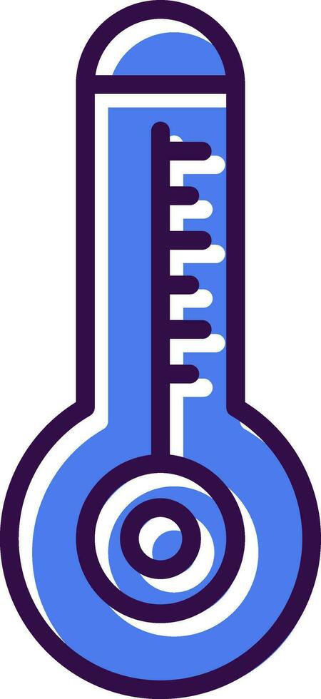 conception d'icône de vecteur de thermomètre