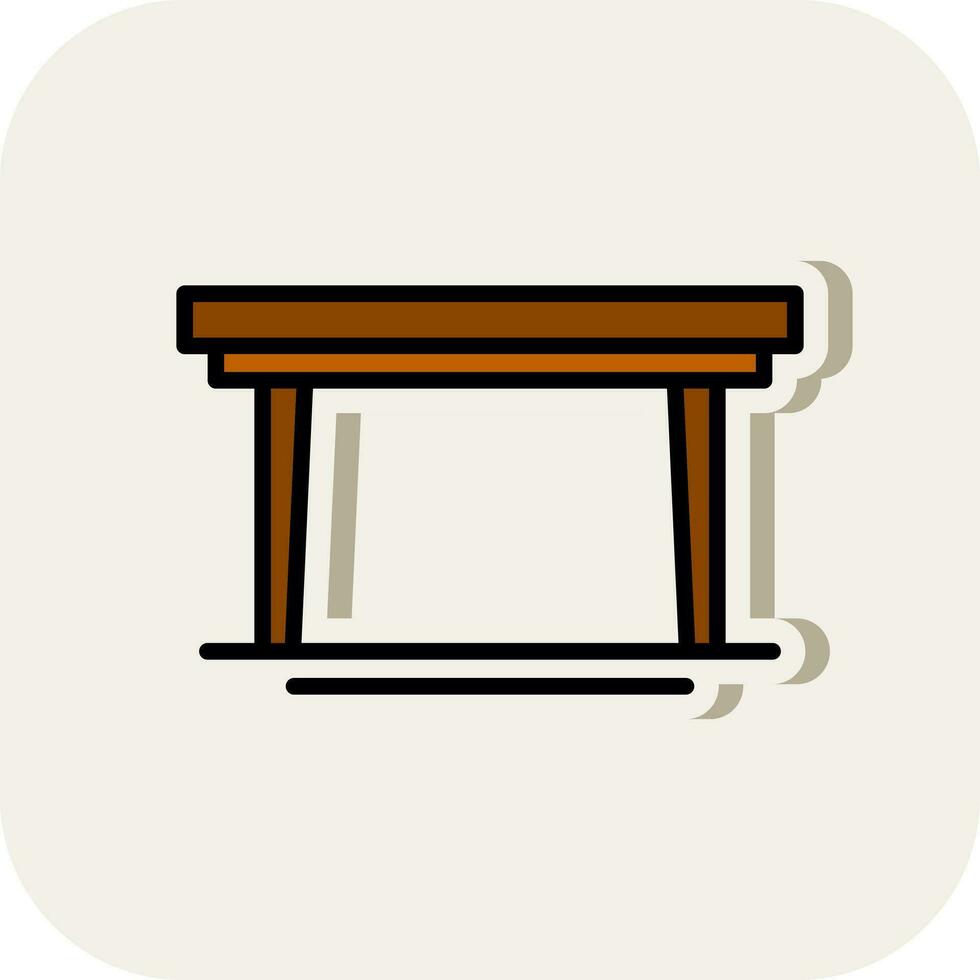 conception d'icône de vecteur de table