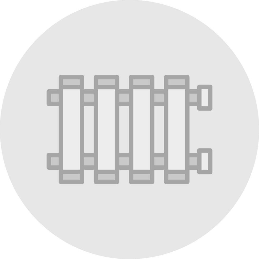 conception d'icône de vecteur de radiateur