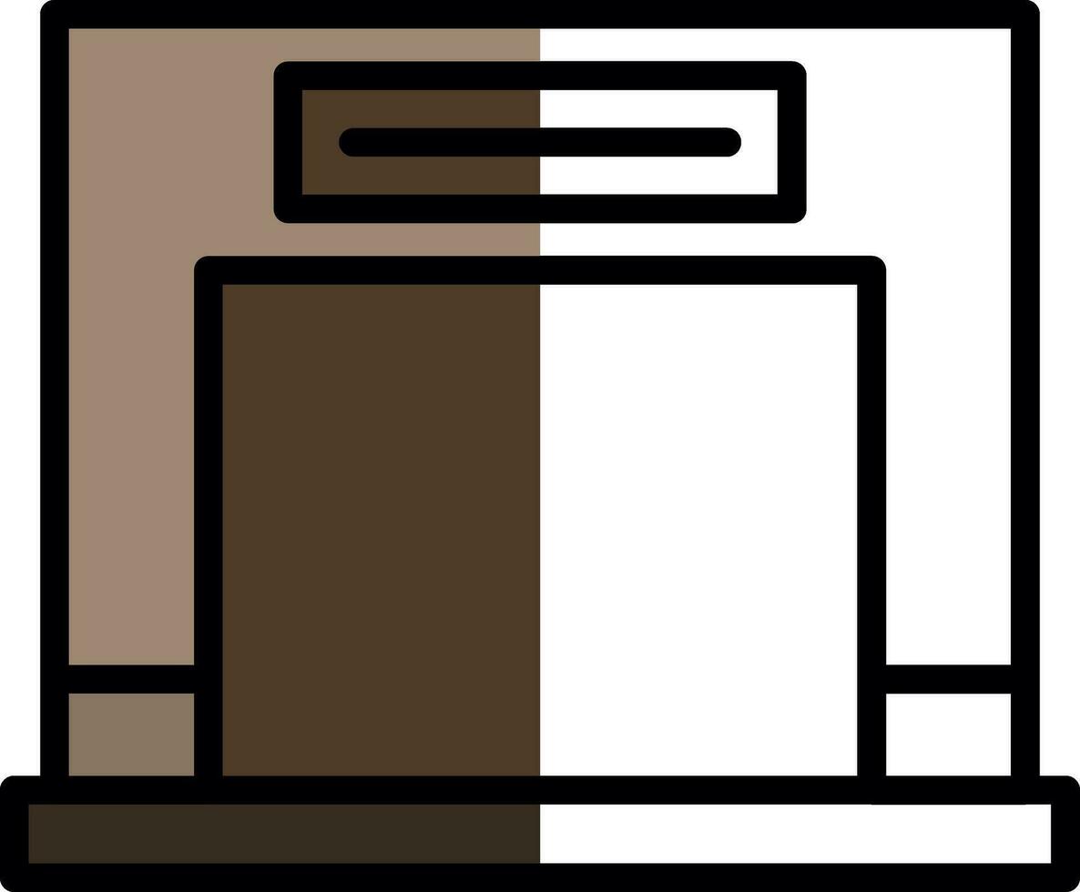 conception d'icône de vecteur de cheminée