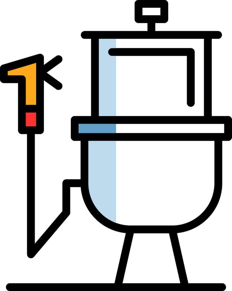 conception d'icône de vecteur de salle de bain