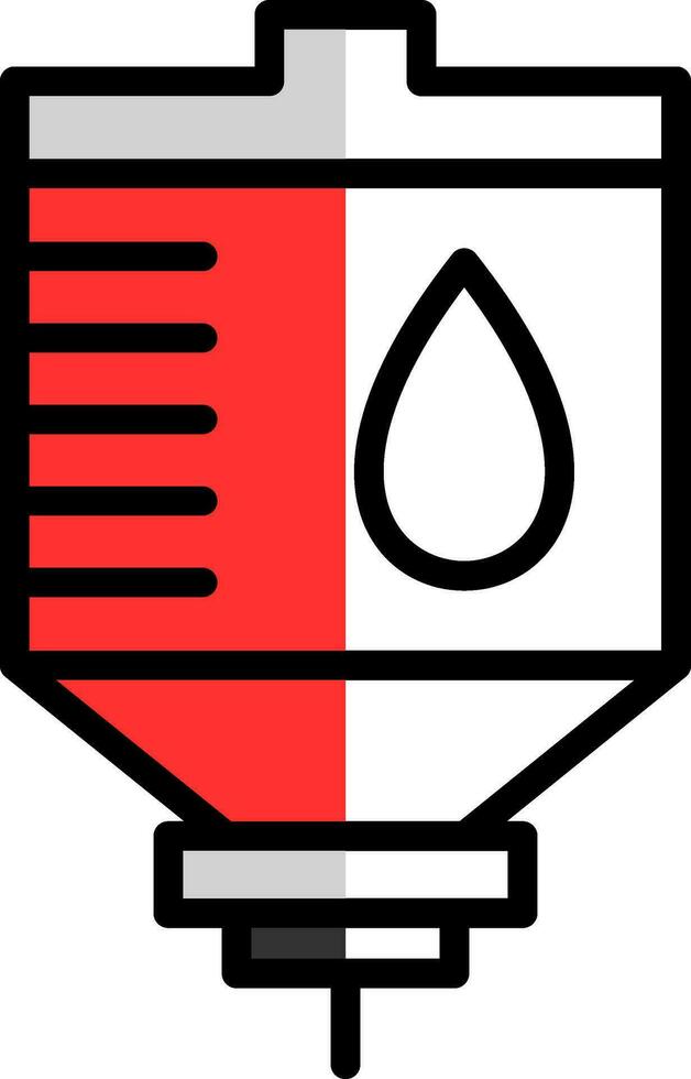 conception d'icône de vecteur de goutte à goutte