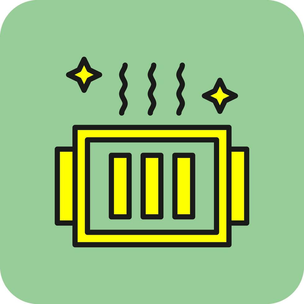 conception d'icône de vecteur de radiateur