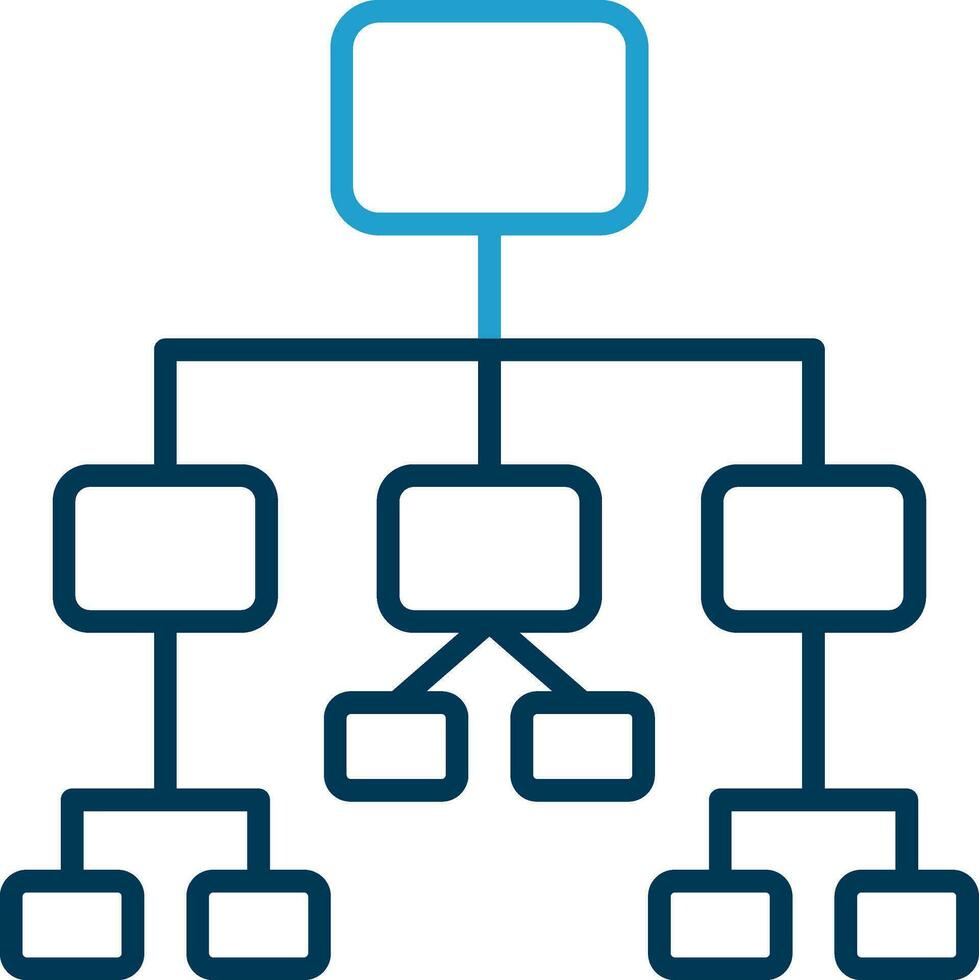 conception d'icône de vecteur d'organisation