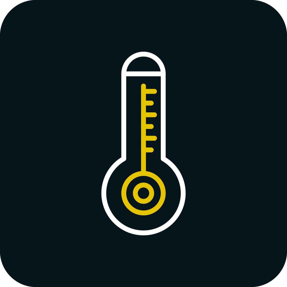 conception d'icône de vecteur de thermomètre